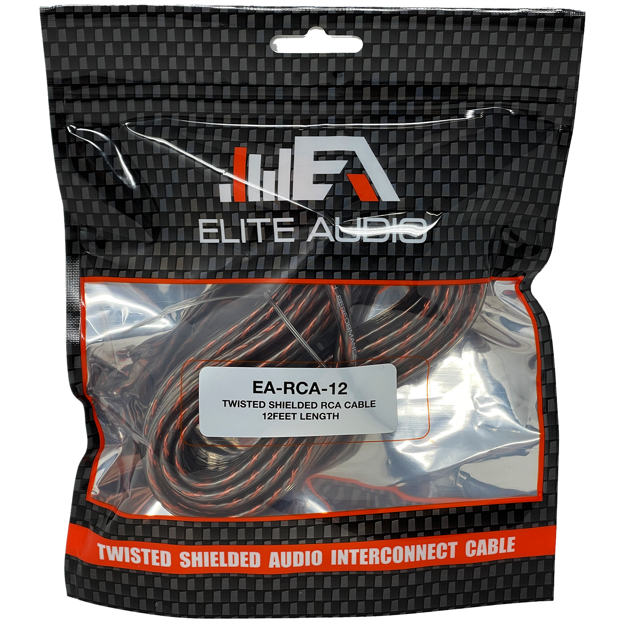 Elite Audio EA-RCA12 12ft CCA 2-Channel RCA Cable