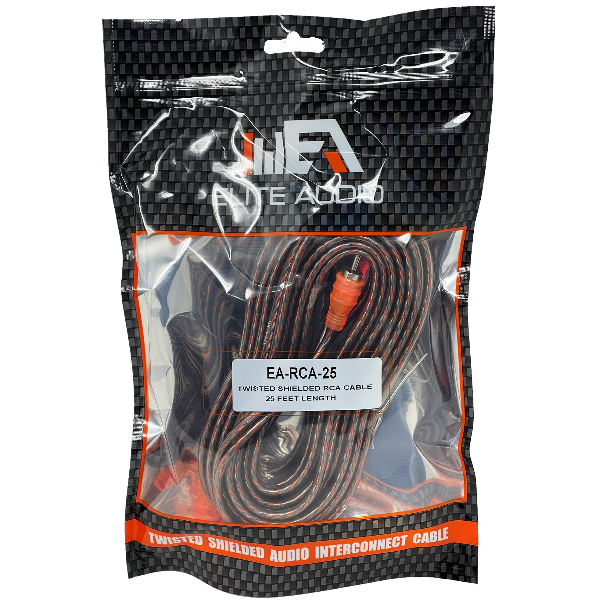 Elite Audio EA-RCA25 25ft CCA 2-Channel RCA Cable