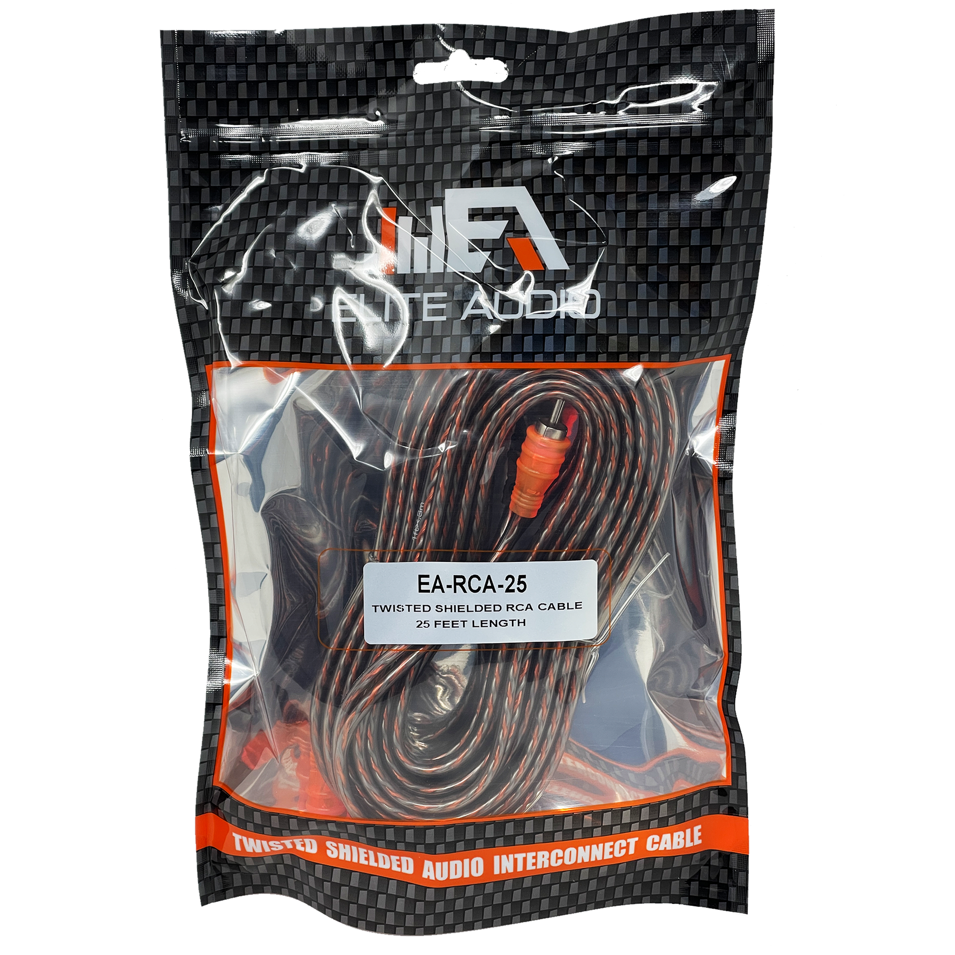 Elite Audio EA-RCA25 25ft CCA 2-Channel RCA Cable