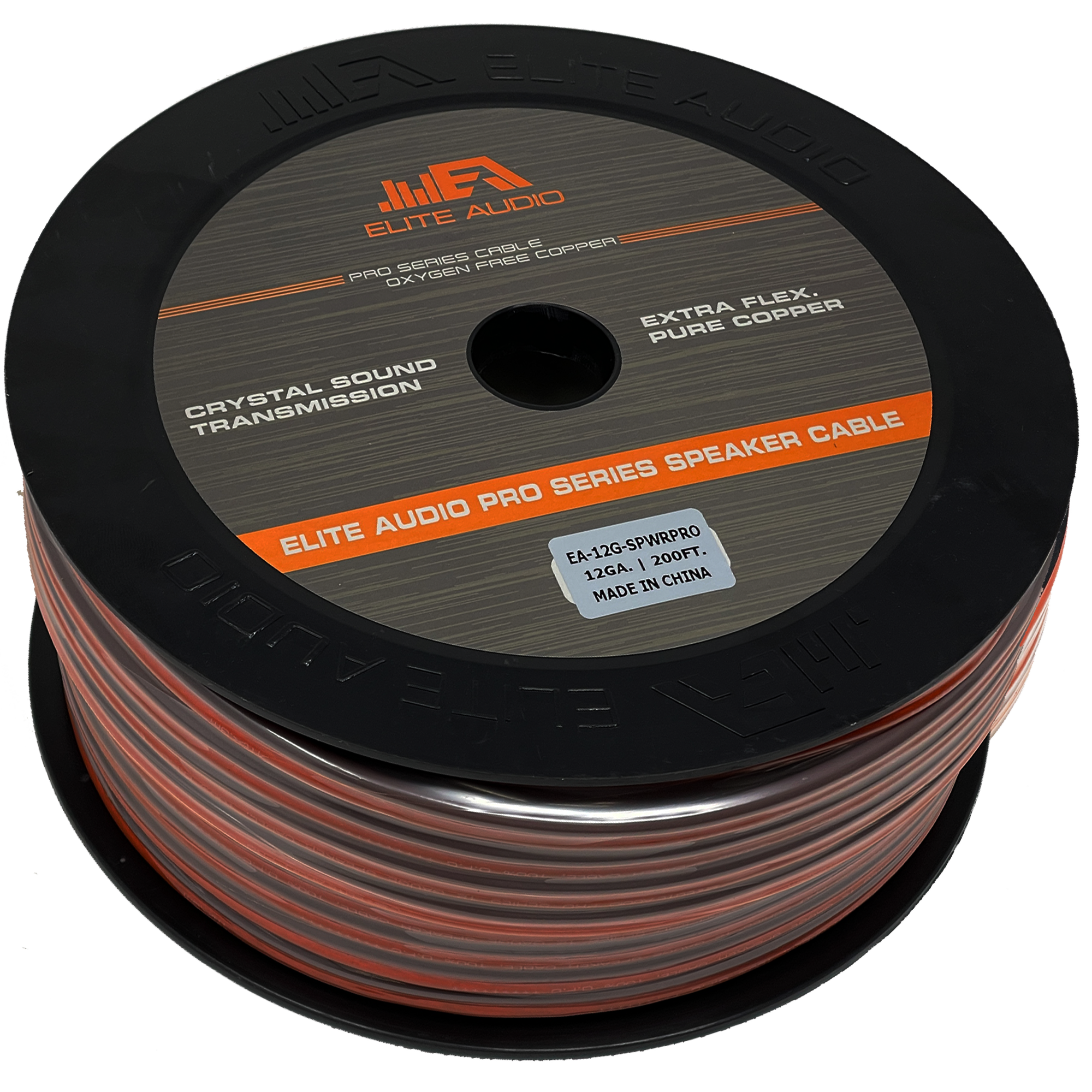 Elite Audio EA-12GA-SPWPRO 200ft Roll OFC 12GA Speaker Wire