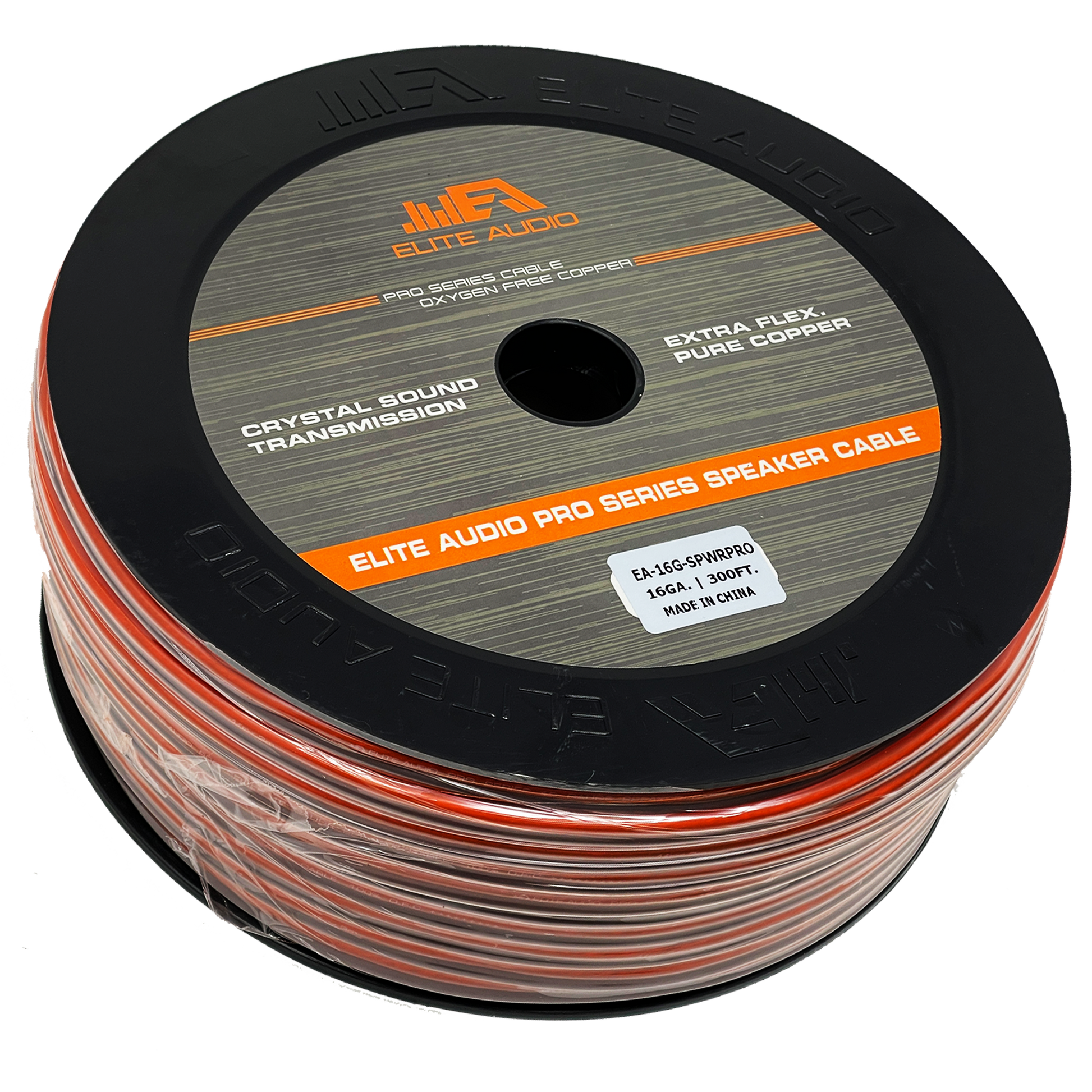 Elite Audio EA-16GA-SPWPRO 300ft Roll OFC 16GA Speaker Wire