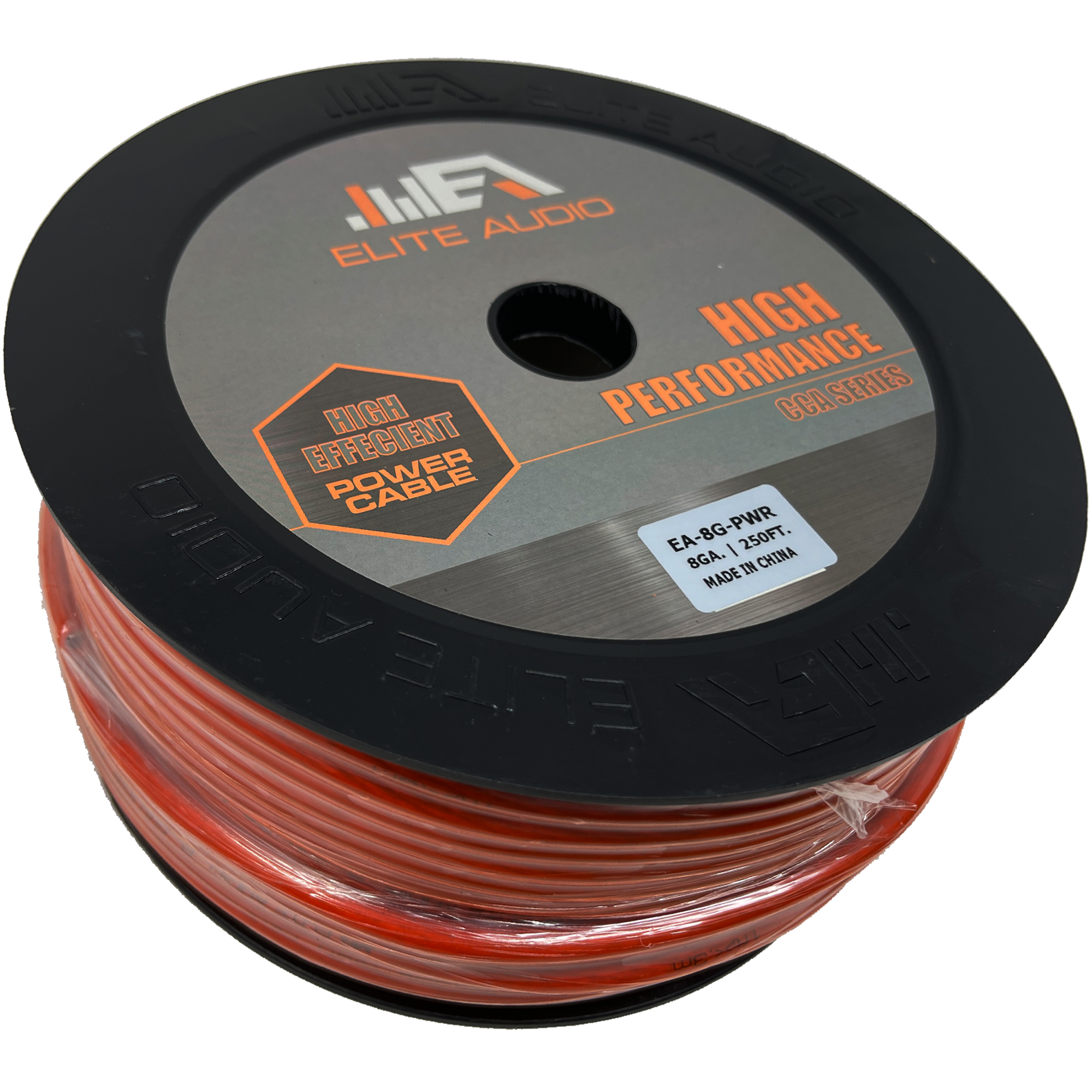 Elite Audio EA-8G-PWR 8GA CCA Power Wire 250ft Roll