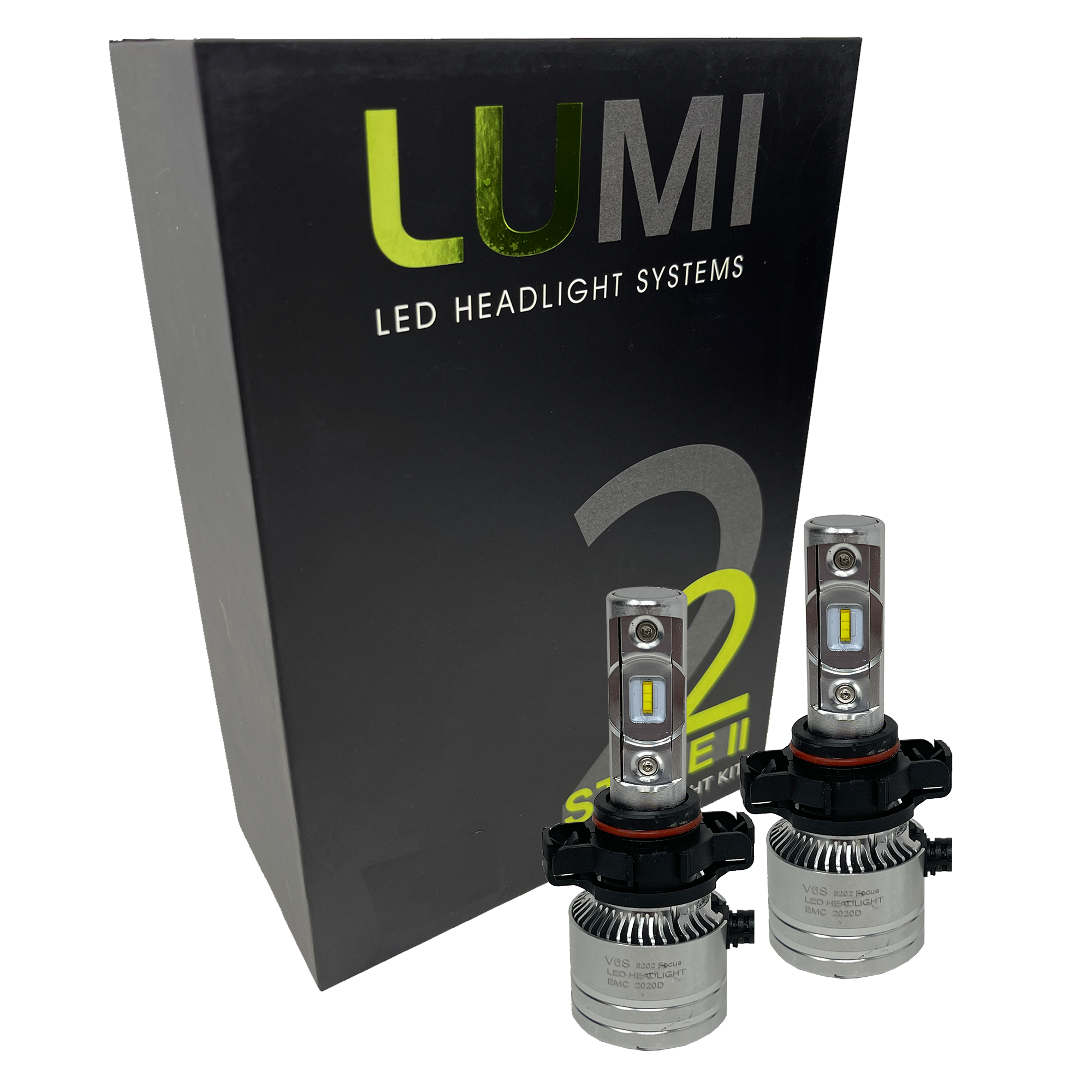 LUMI Stage 2 5202 LED Headlight Bulbs