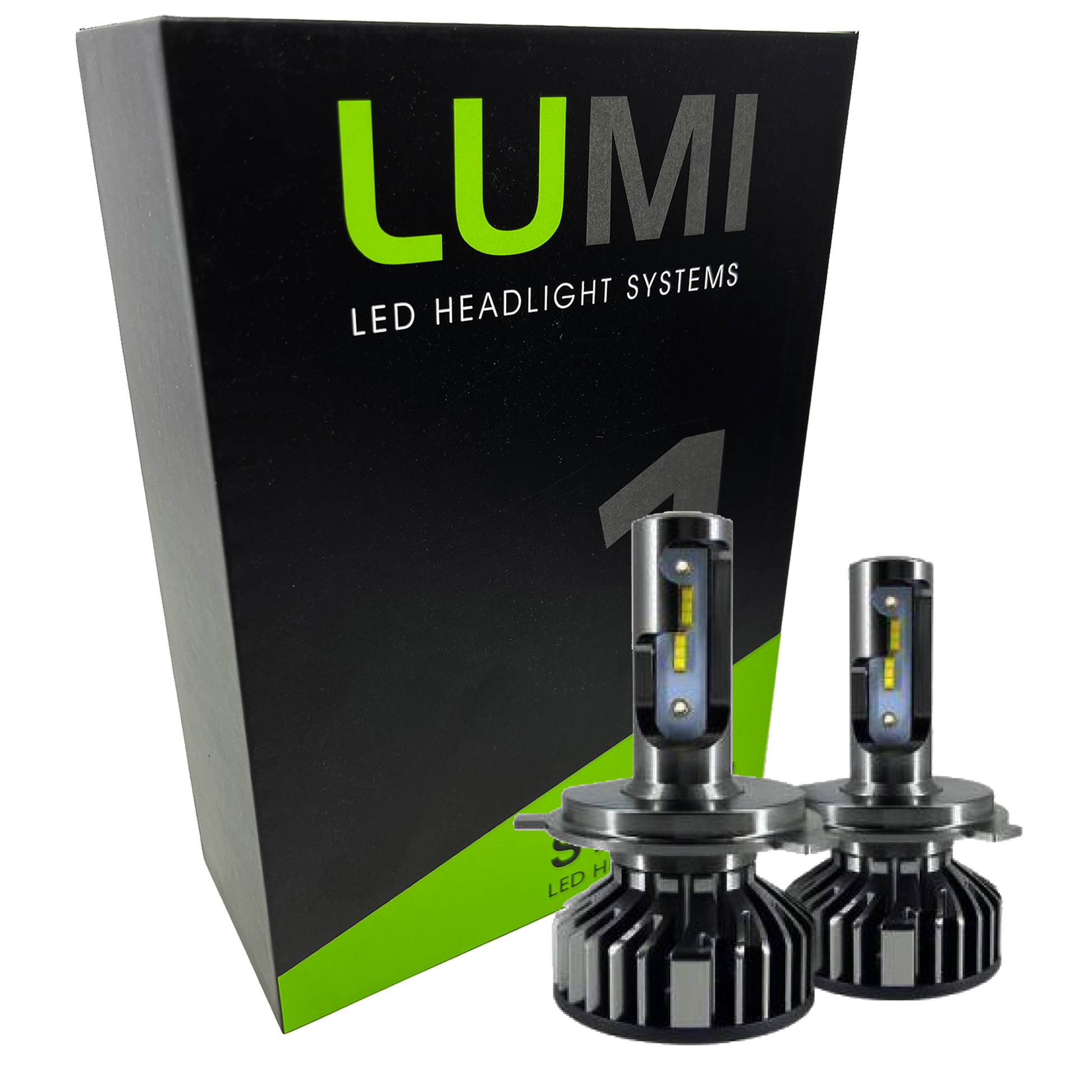 LUMI Stage 1 9007 LED Headlight Bulbs