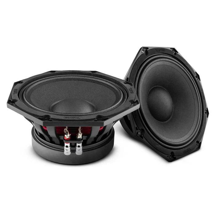 DS18 8OCT400-8 Octagonal 8" Mid-Bass Loudspeaker 400 Watts Rms 8-Ohm (each)