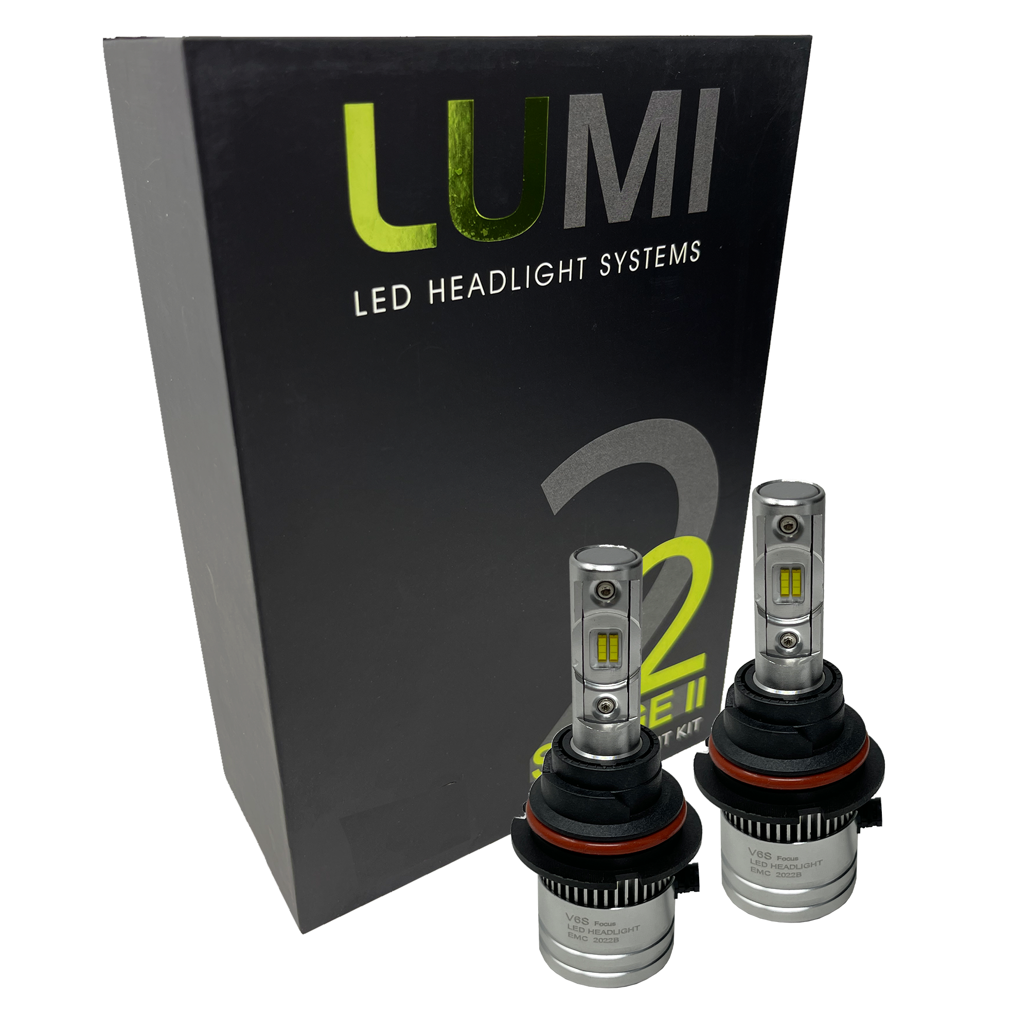 LUMI Stage 2 9004 LED Headlight Bulbs