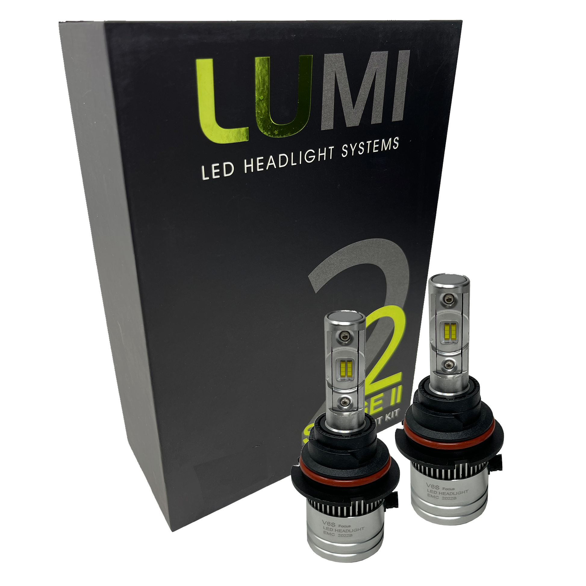 LUMI Stage 2 9004 LED Headlight Bulbs