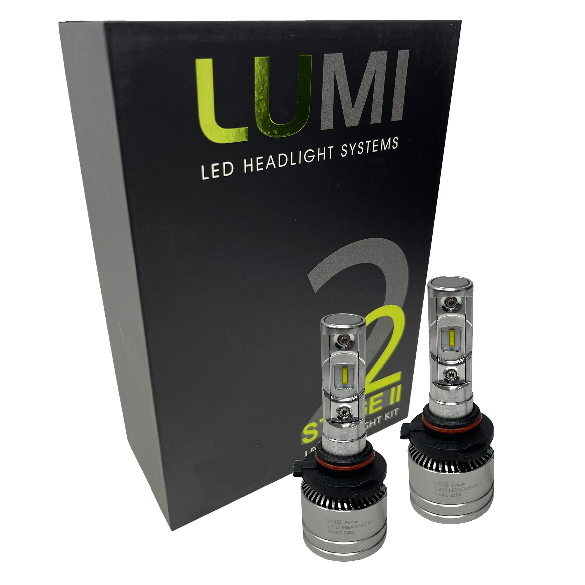 LUMI Stage 2 9005 LED Headlight Bulbs