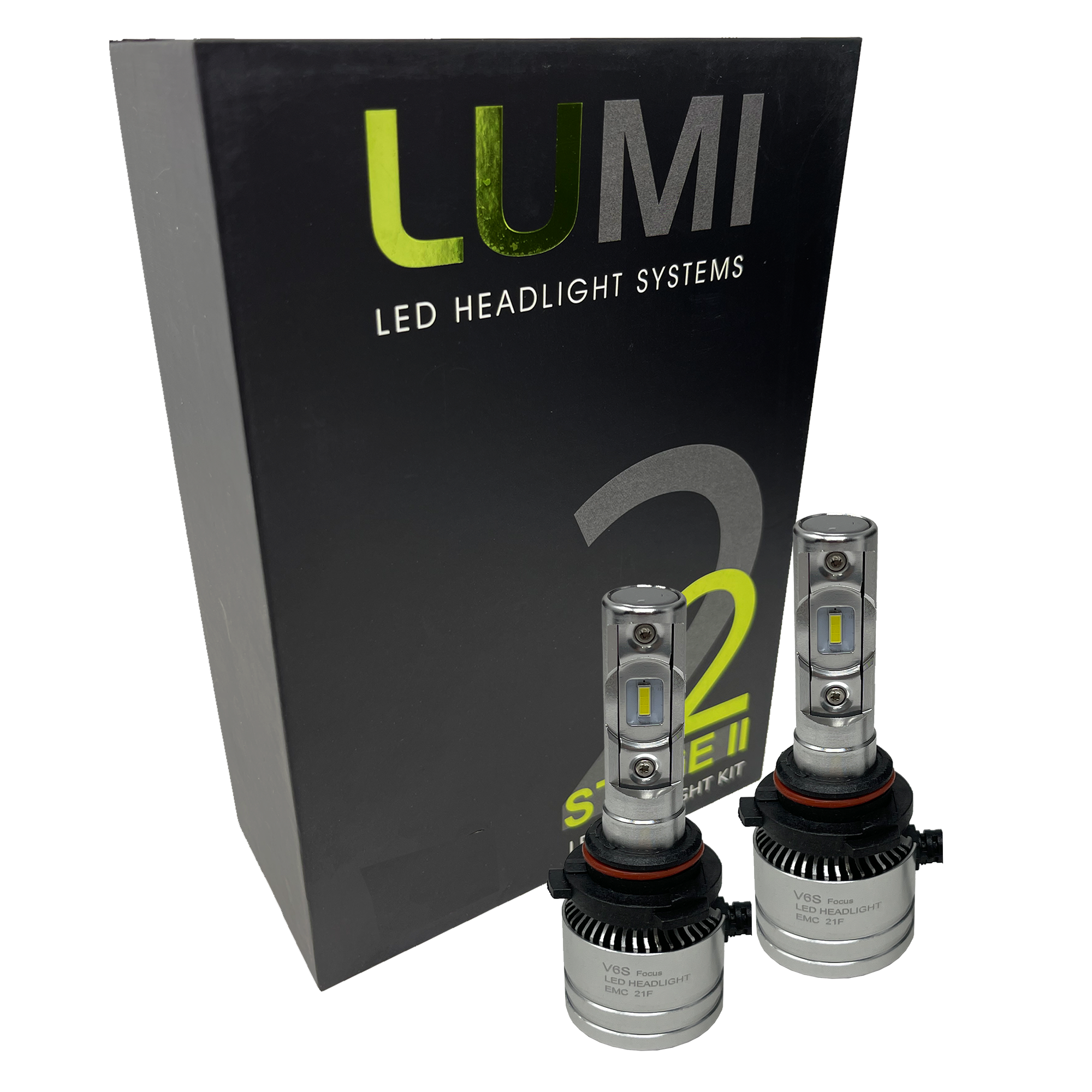 LUMI Stage 2 9007 LED Headlight Bulbs