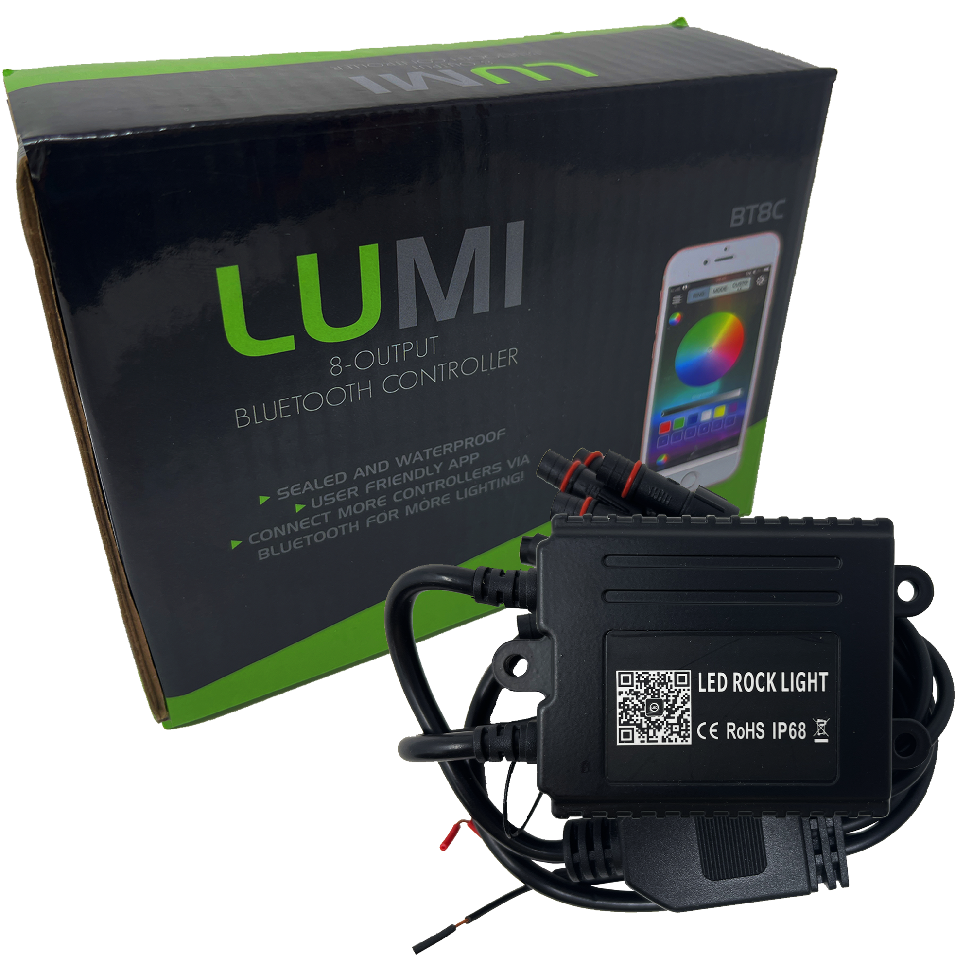 LUMI BT8C 8-Output Bluetooth Controller