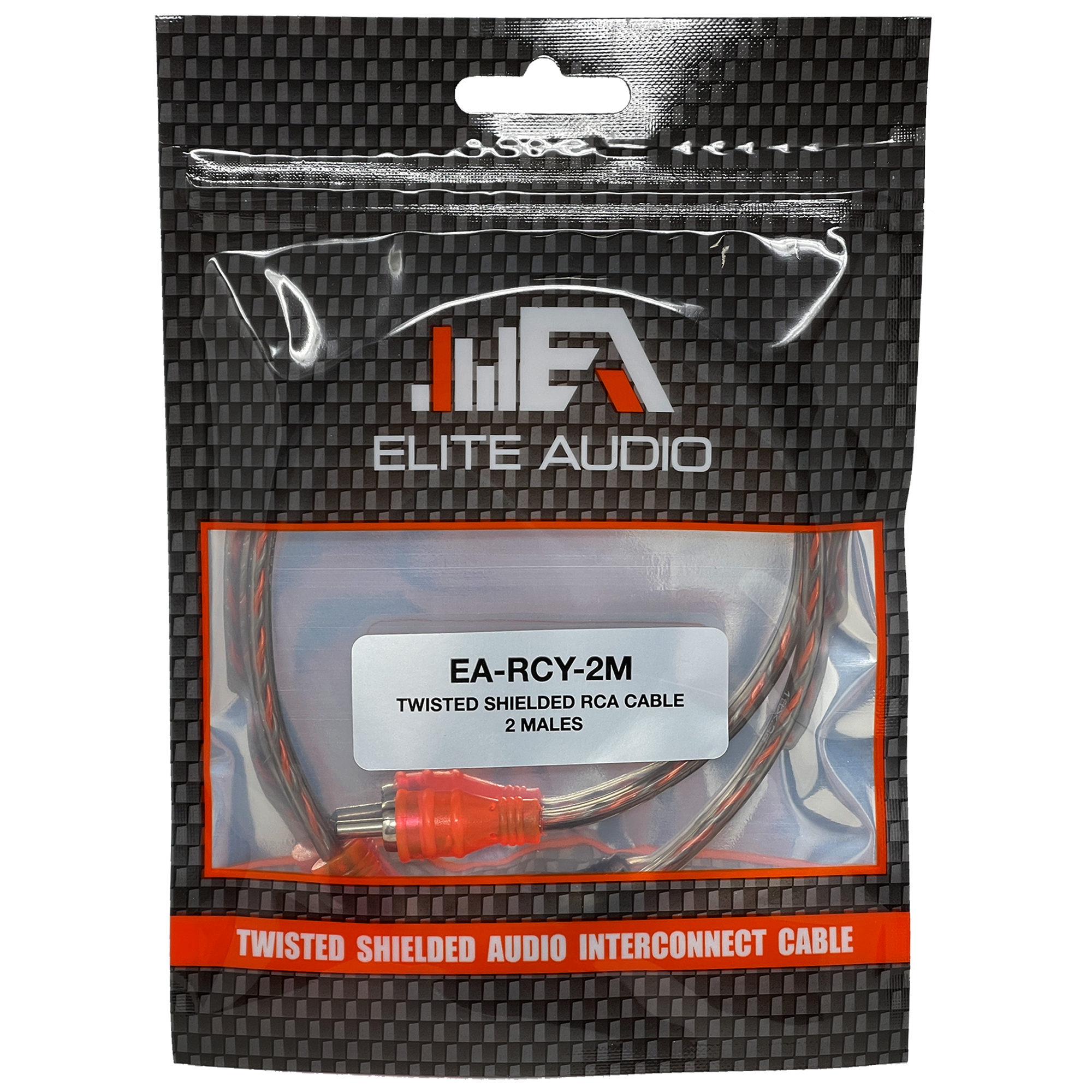 Elite Audio EA-RCY-2M CCA RCA Y-Splitter 2-Male / 1-Female