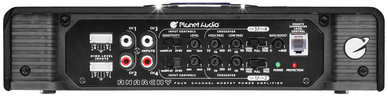 Planet Audio Anarchy AC2400.4 4-Channel Amplifier