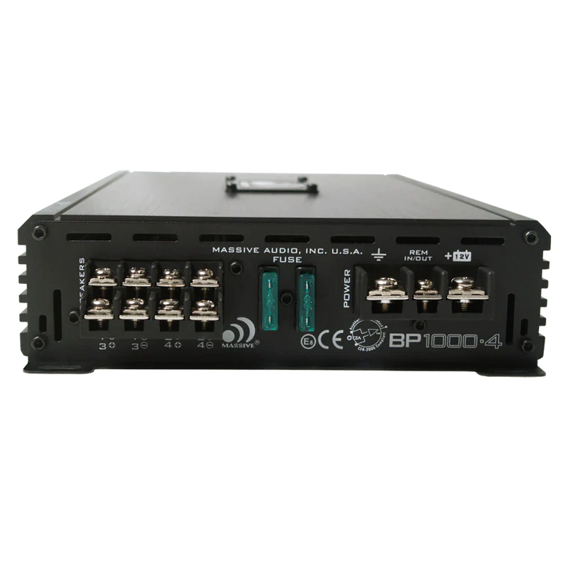 Massive Audio BP1000.4v2 4-Channel Amplifier