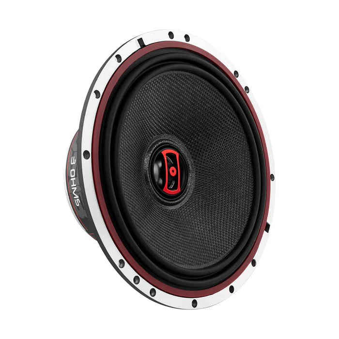 DS18 EXL-SQ6.5 EXL 6.5" 2-Way Coaxial Speaker with Fiber Glass Cone 400 Watts 3-Ohm