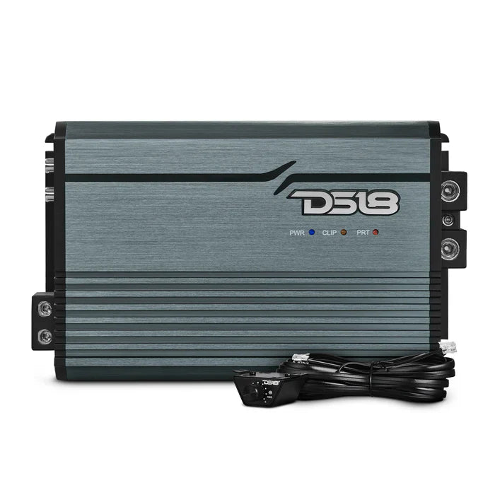 DS18 FRP-2.5K/TI FRP Compact Full-Range Class D 1-Channel Amplifier 2,500 Watts Rms @ 1-Ohm TITANIUM