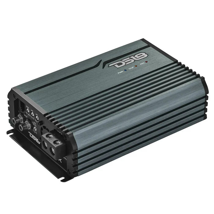 DS18 FRP-2.5K/TI FRP Compact Full-Range Class D 1-Channel Amplifier 2,500 Watts Rms @ 1-Ohm TITANIUM