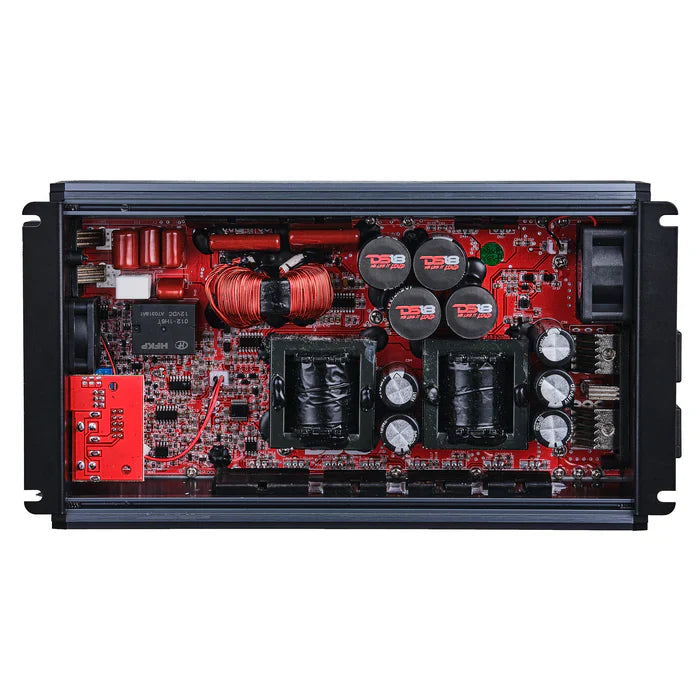 DS18 FRP-5K/TI FRP Compact Full-Range Class D 1-Channel Amplifier 5,000 Watts Rms @ 1-Ohm Titanium