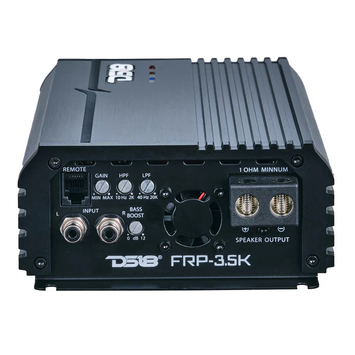 DS18 FRP-5K/TI FRP Compact Full-Range Class D 1-Channel Amplifier 5,000 Watts Rms @ 1-Ohm Titanium