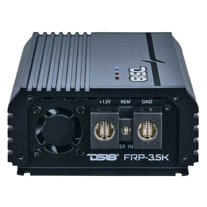 DS18 FRP-5K/TI FRP Compact Full-Range Class D 1-Channel Amplifier 5,000 Watts Rms @ 1-Ohm Titanium