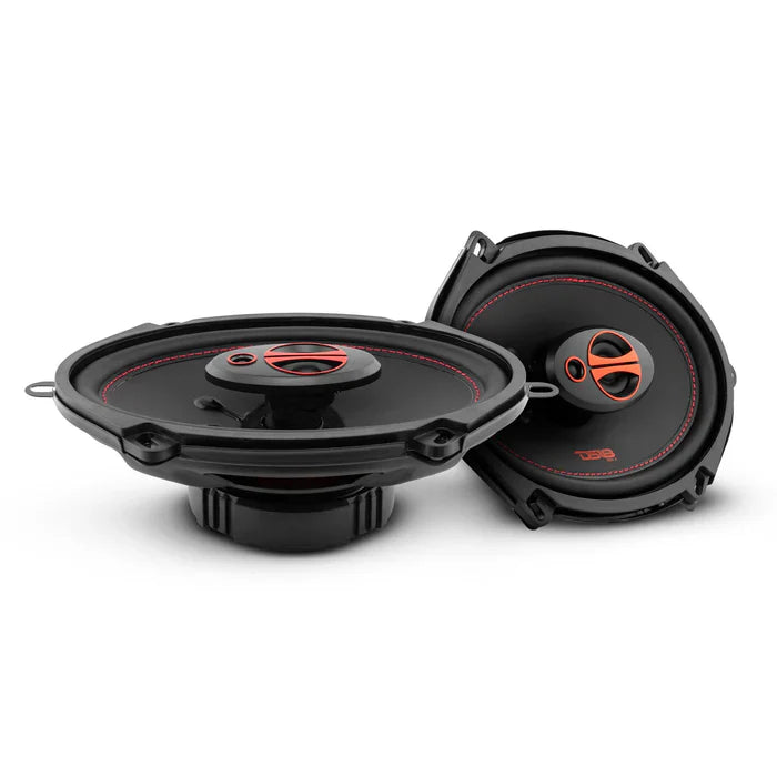 DS18 GEN-X5.7 GEN-X 5x7" 3-Way Coaxial Speakers 165 Watts 4-Ohm