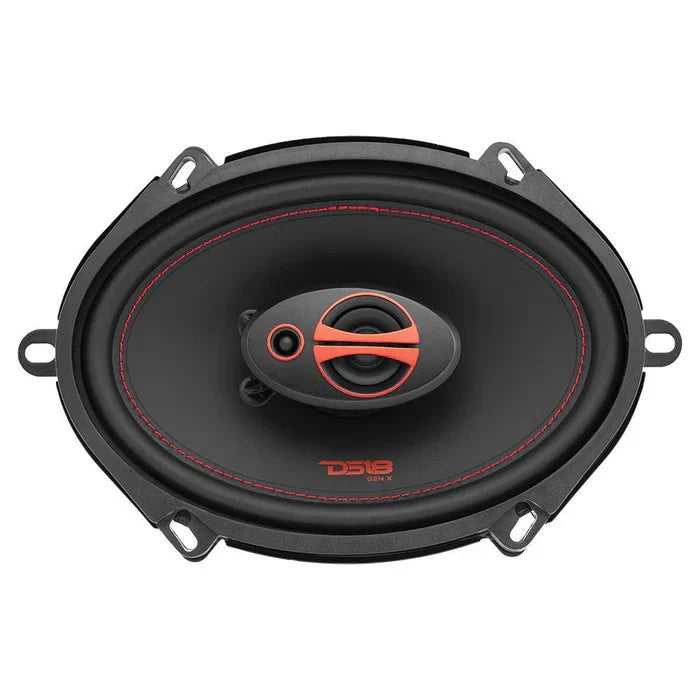 DS18 GEN-X5.7 GEN-X 5x7" 3-Way Coaxial Speakers 165 Watts 4-Ohm