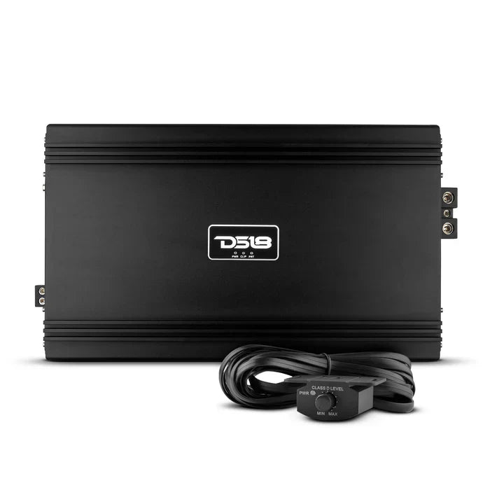 DS18 GFX-8K1 PRO Full-Range Class D 1-Channel Monoblock Amplifier 8000 Watts Rms 1-Ohm