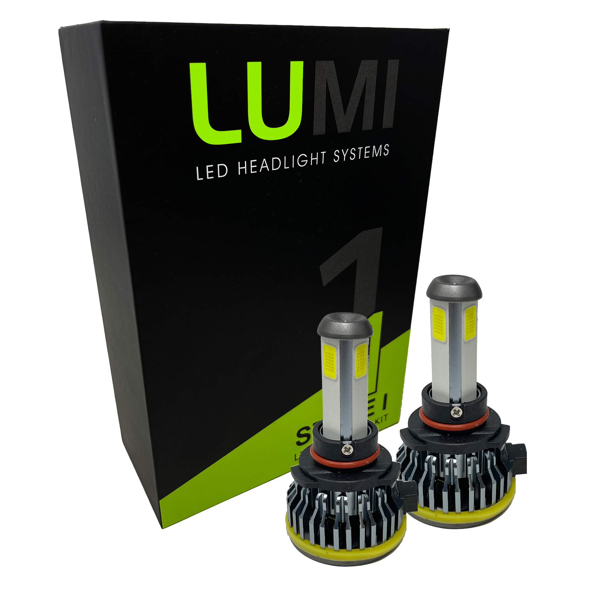 LUMI Stage 1 H10 LED Headlight Bulbs