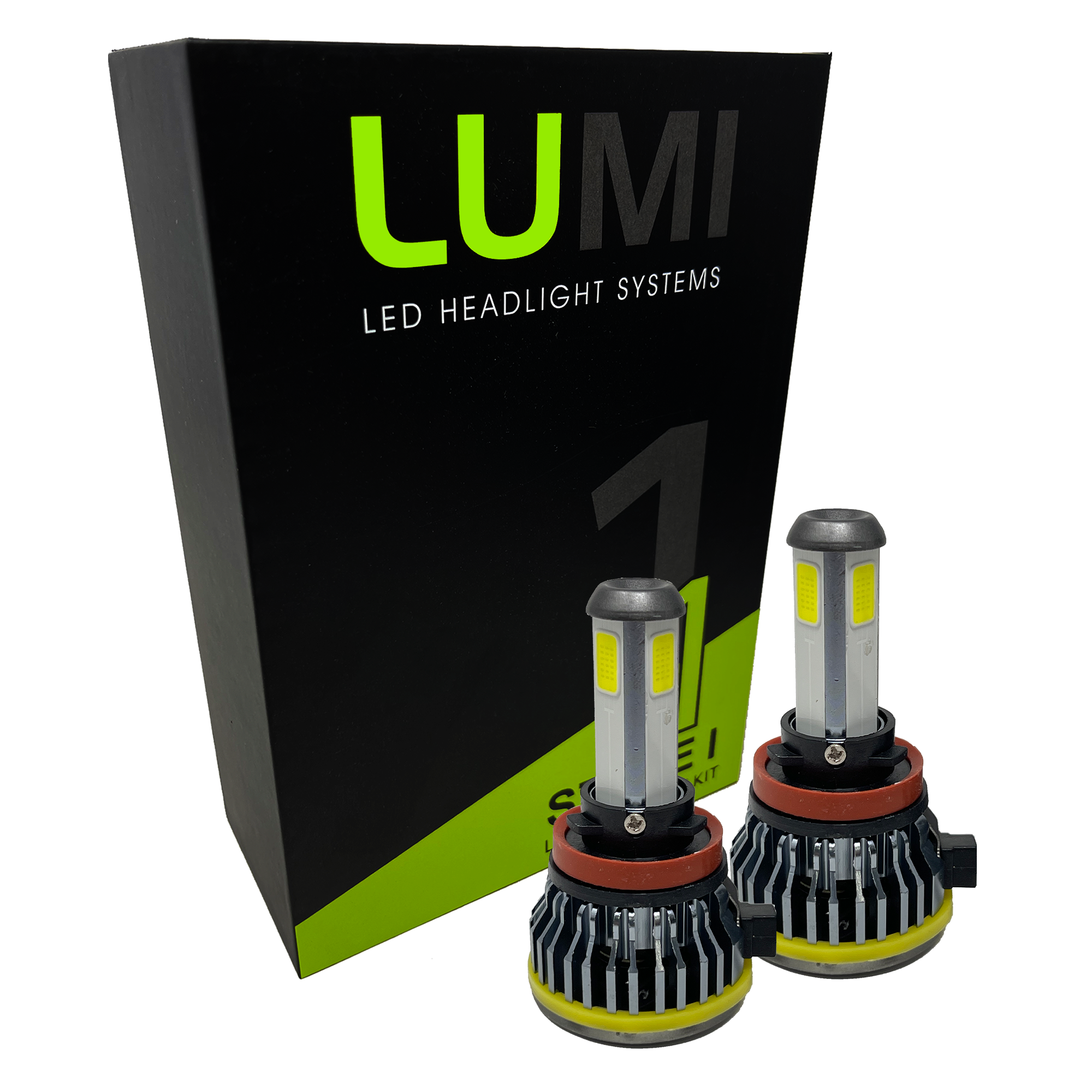 LUMI Stage 1 H11 LED Headlight Bulbs