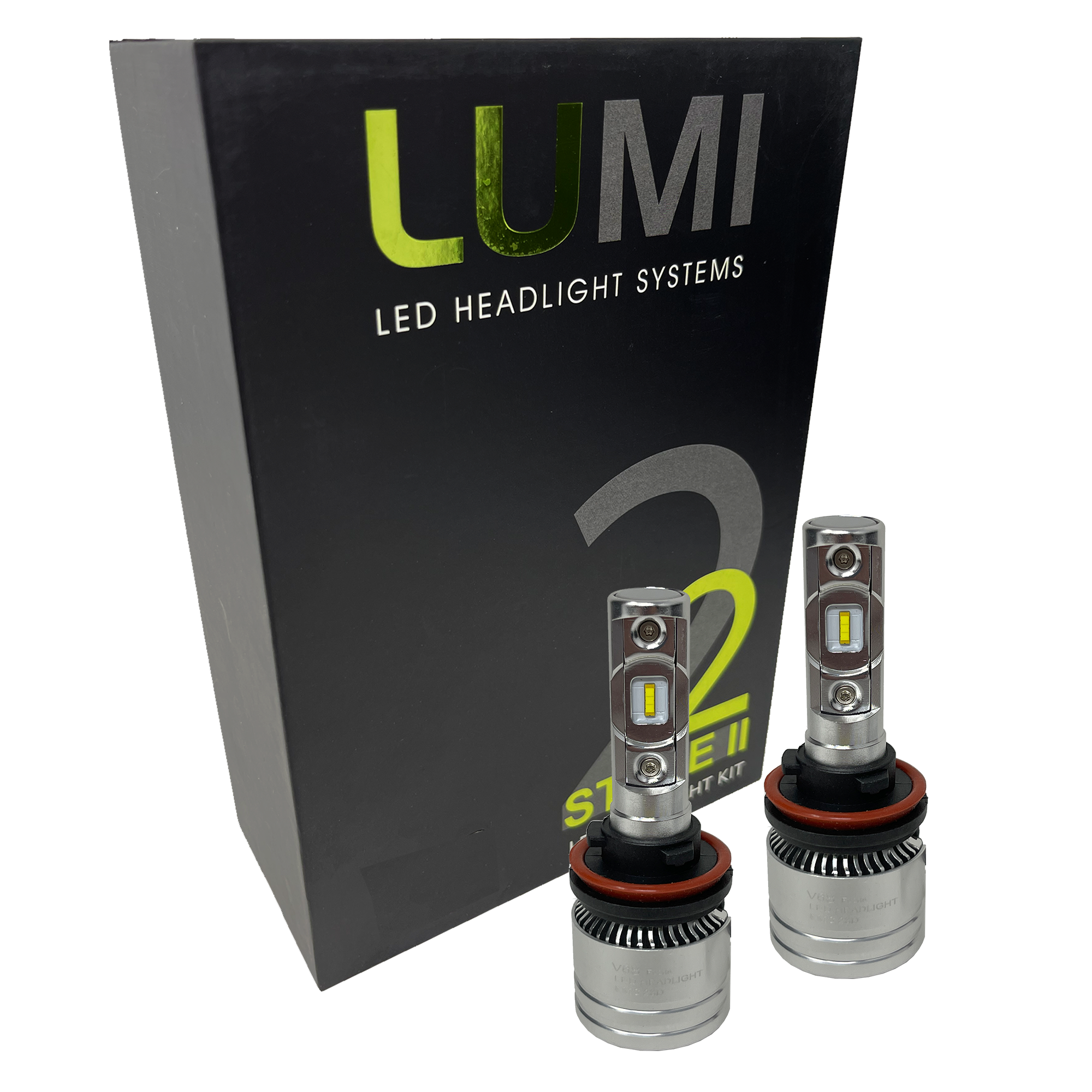 LUMI Stage 2 H11 LED Headlight Bulbs