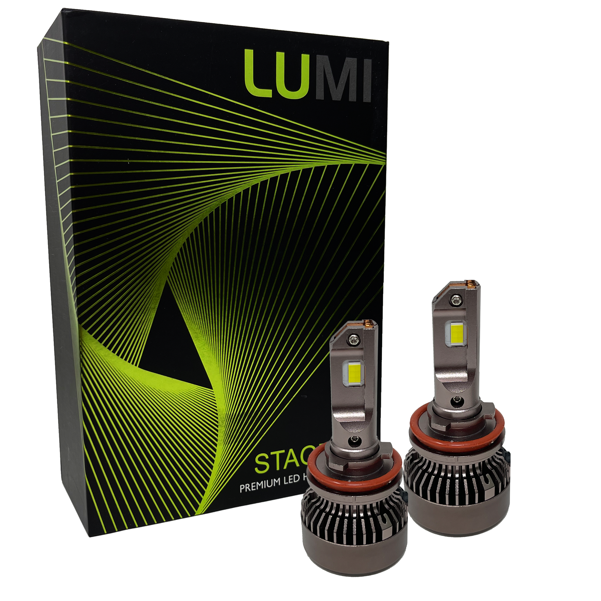 LUMI Stage 3 H11 LED Headlight Bulbs