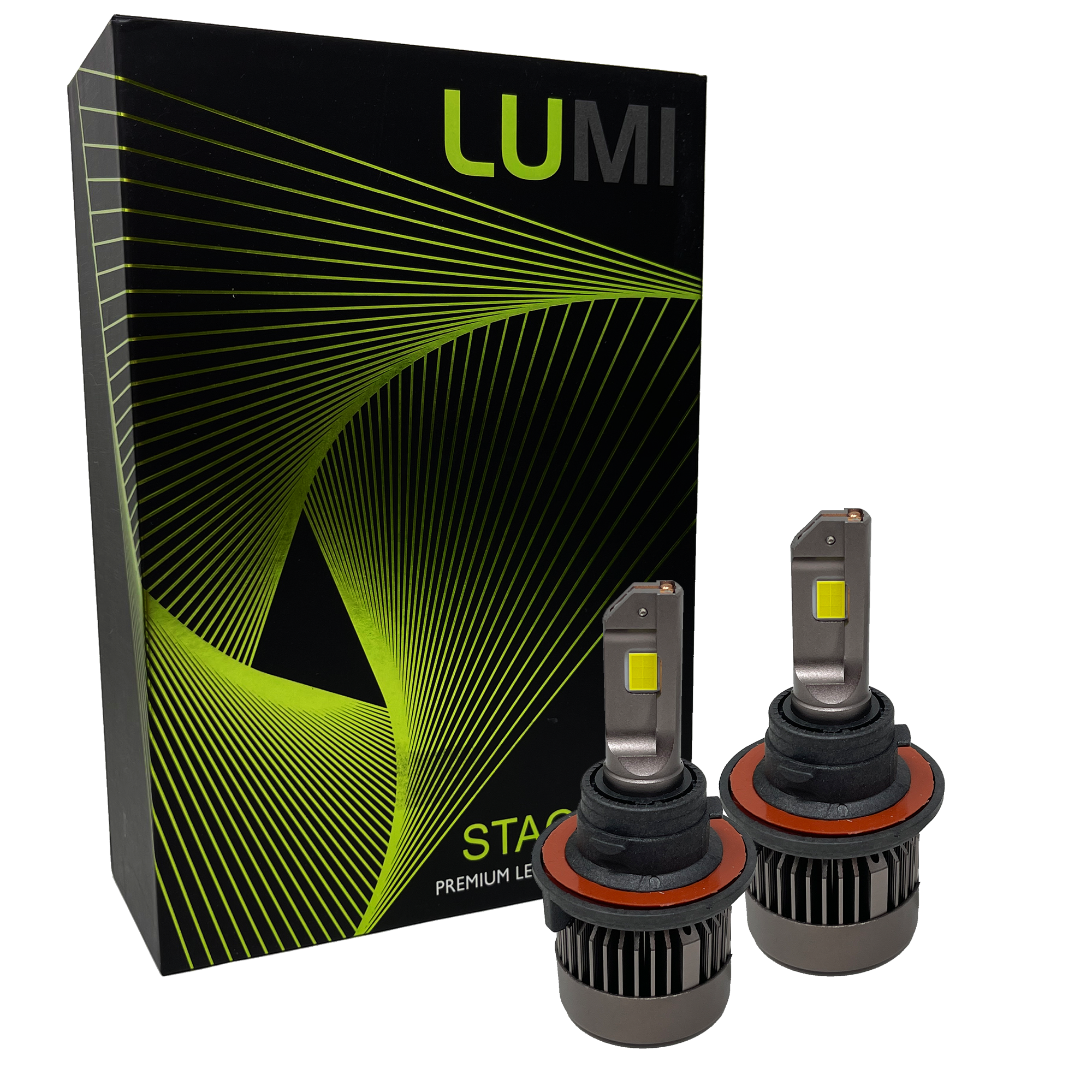 LUMI Stage 3 H4 LED Headlight Bulbs