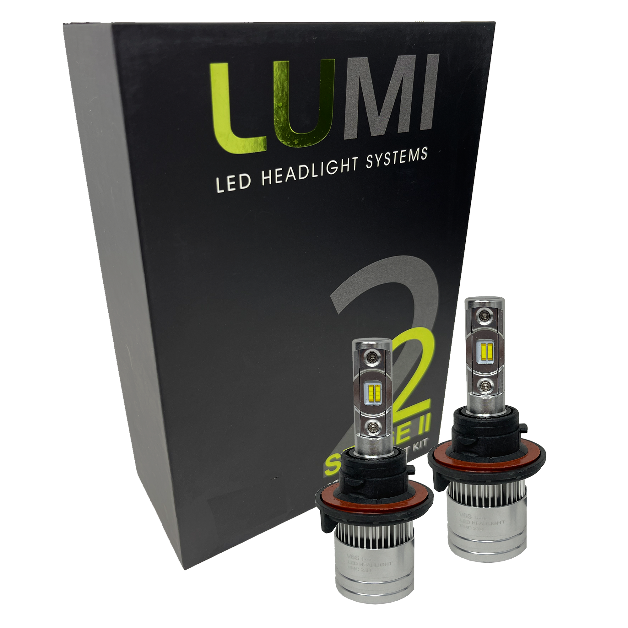 LUMI Stage 2 H13 LED Headlight Bulbs