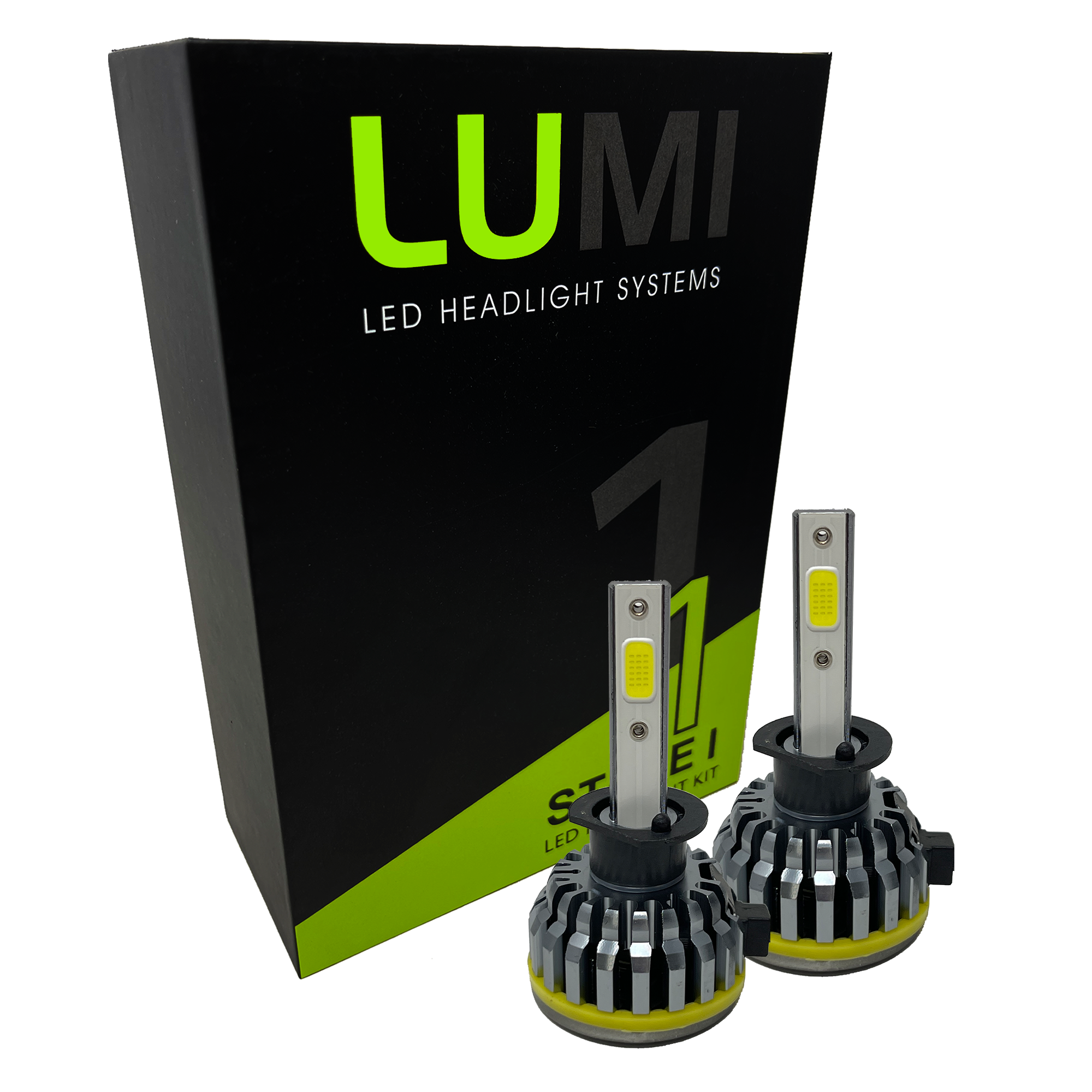 LUMI Stage 1 H1 LED Headlight Bulbs