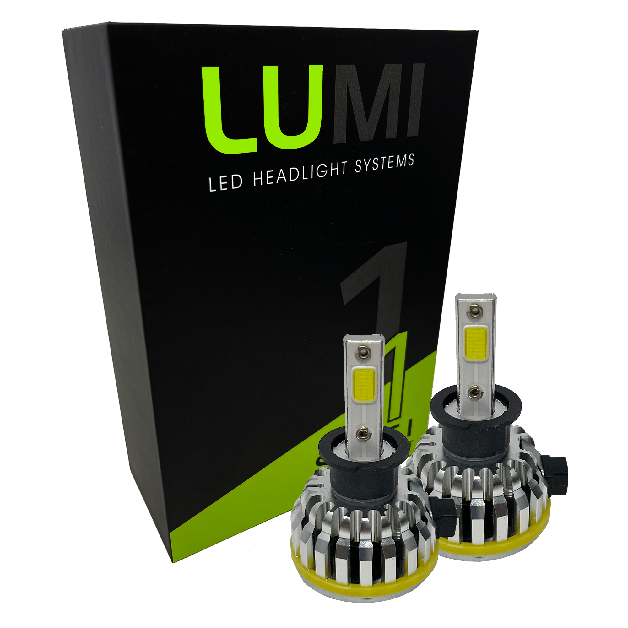 LUMI Stage 1 H3 LED Headlight Bulbs