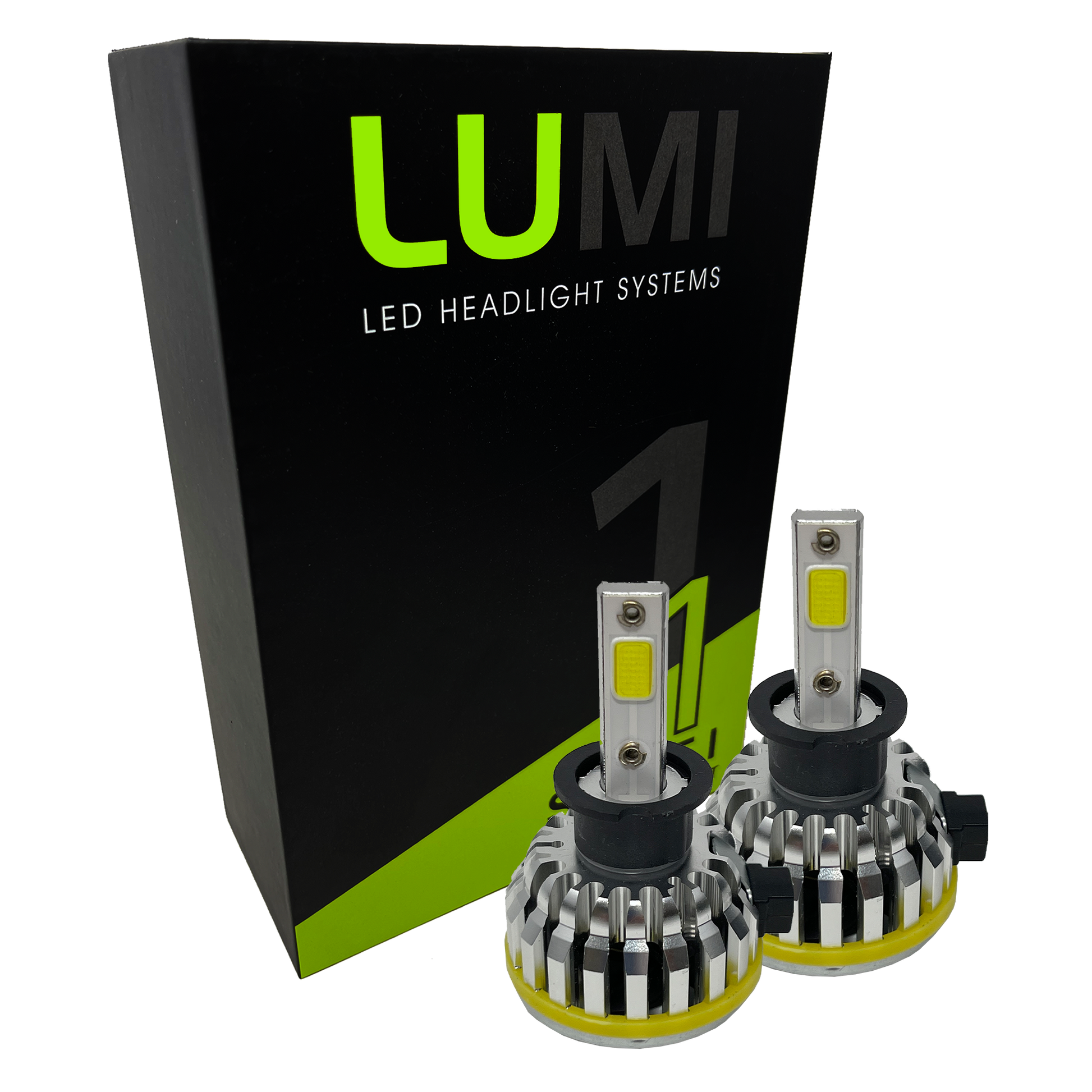 LUMI Stage 1 H3 LED Headlight Bulbs