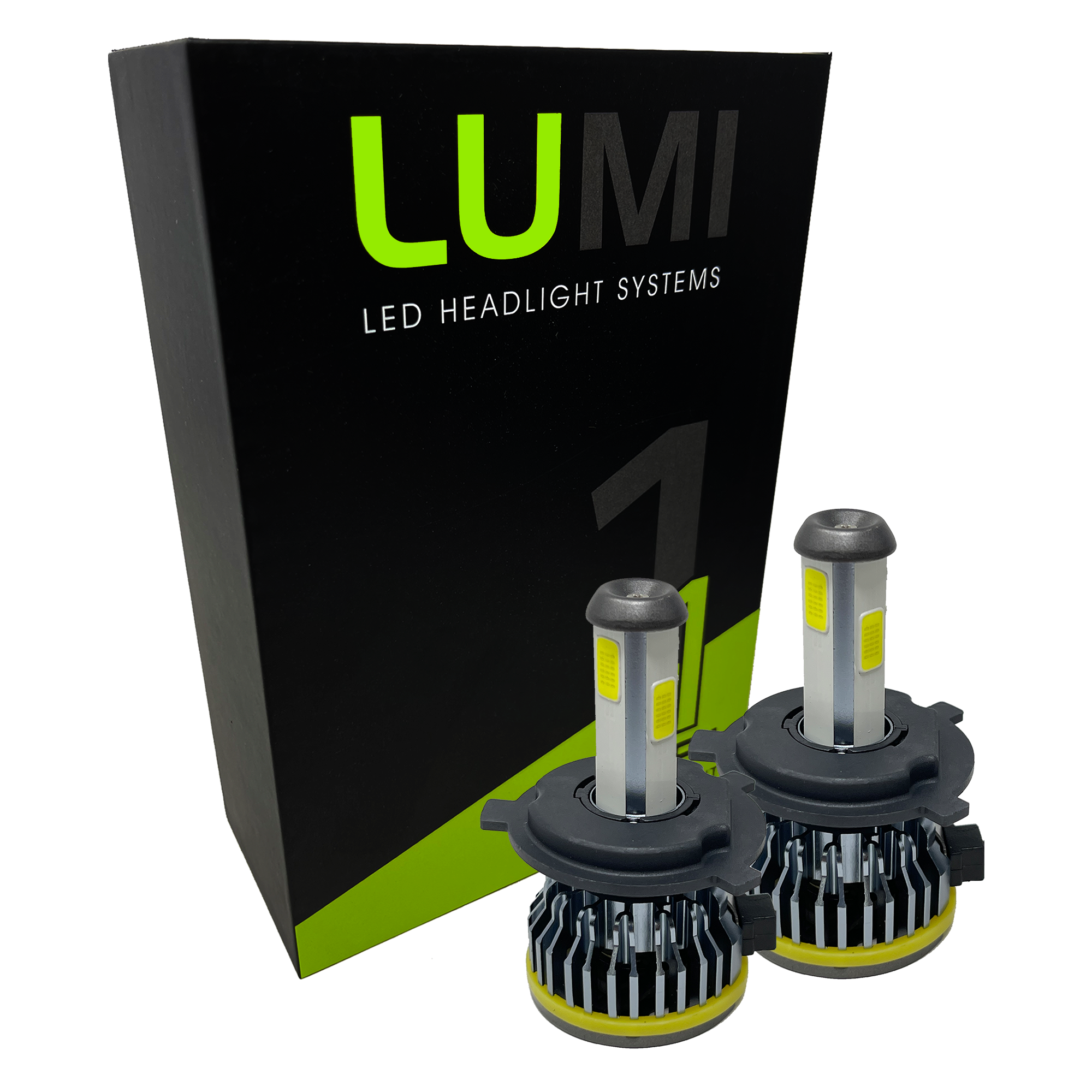 LUMI Stage 1 H4 LED Headlight Bulbs