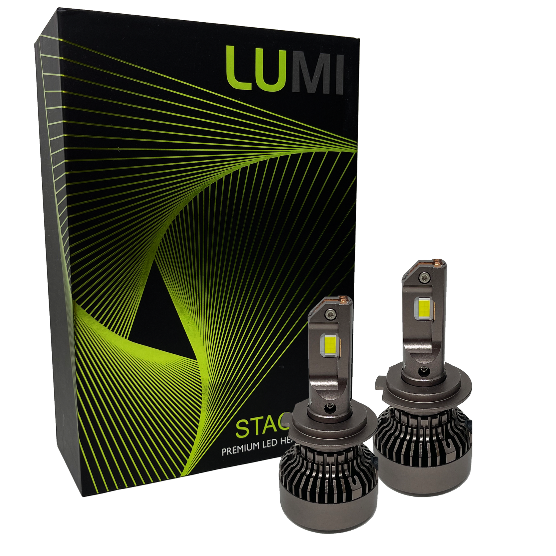 LUMI Stage 3 H7 LED Headlight Bulbs