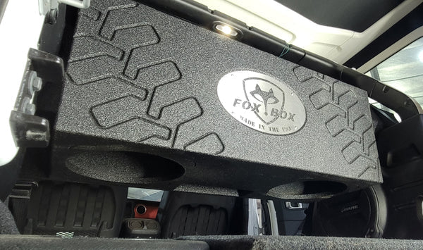 Fox Acoustics Jeep Wrangler JLU 4DR 2-12" Vented Downfiring Enclosure