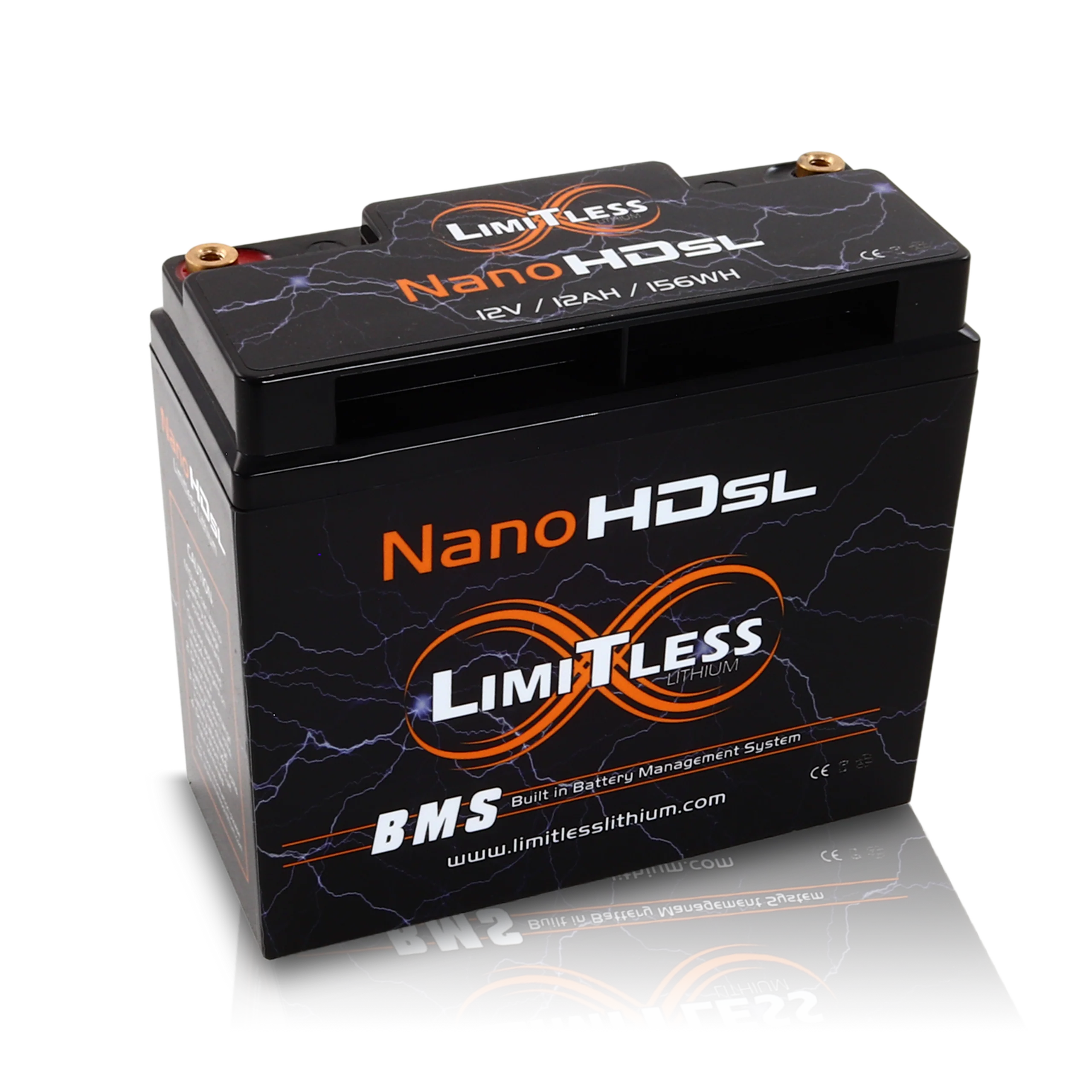 Limitless Lithium Nano-HD SL 12AH BCI Group 20 Lithium Battery