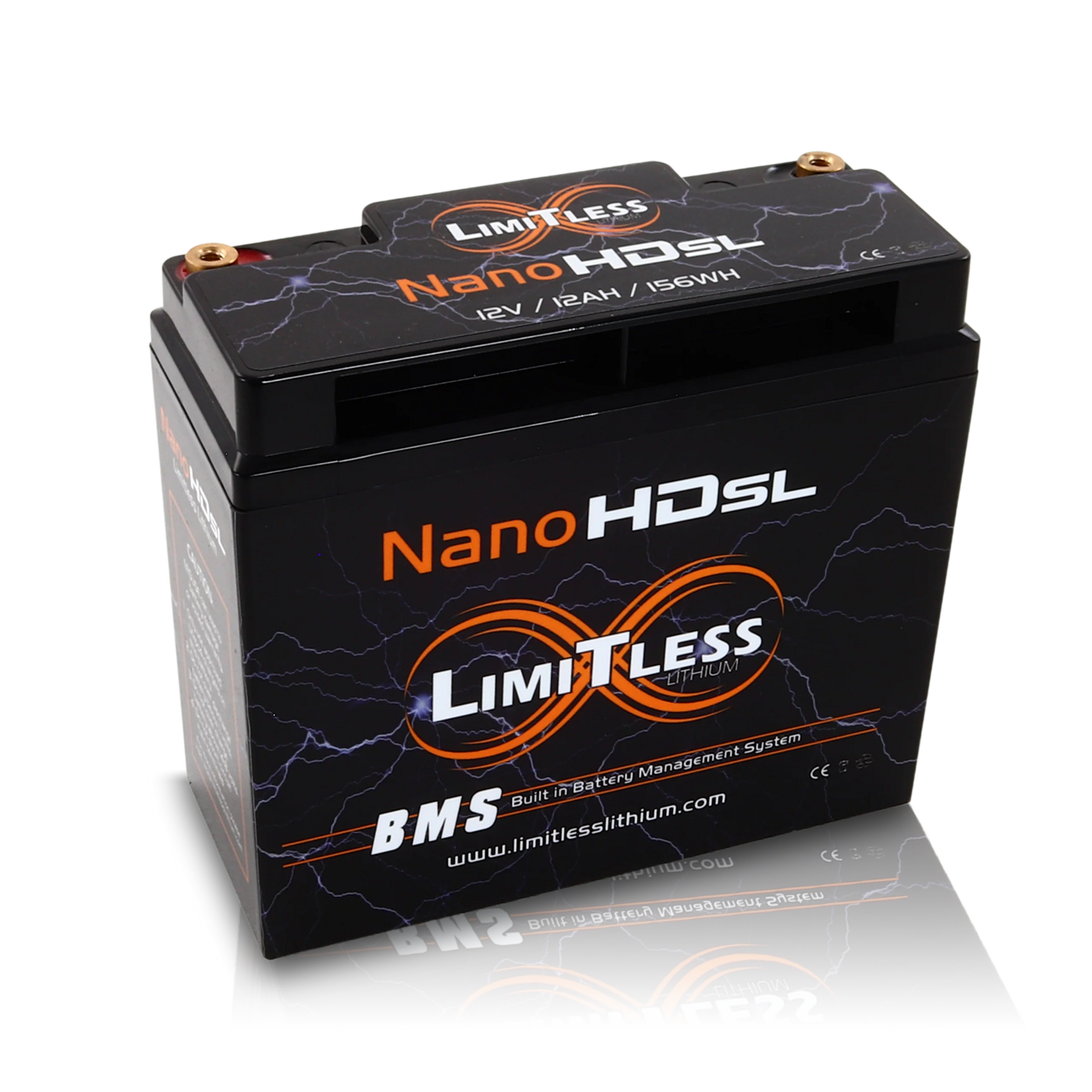 Limitless Lithium Nano-HD SL 12AH BCI Group 20 Lithium Battery