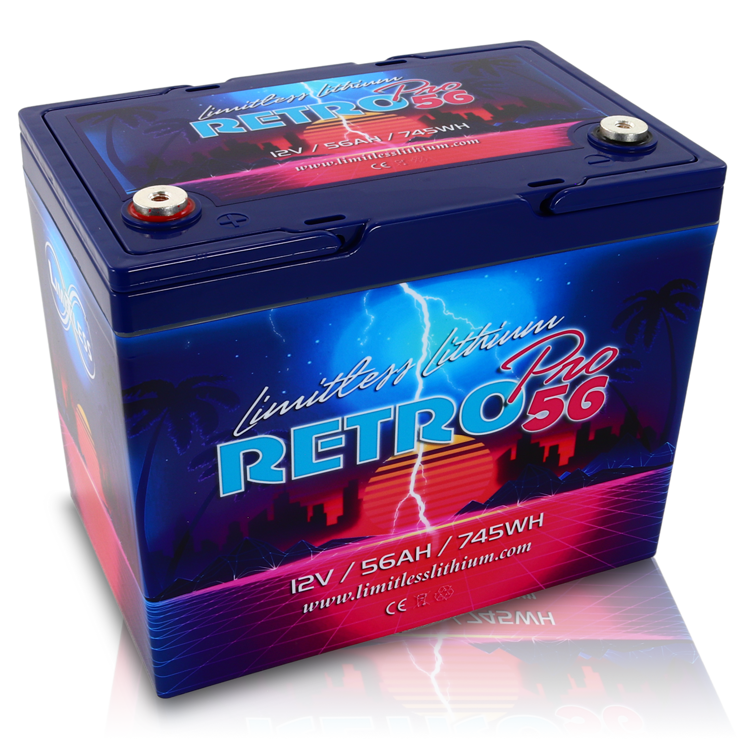 Liitless Lithium Retro Pro 56 Group 24 Lithium Battery