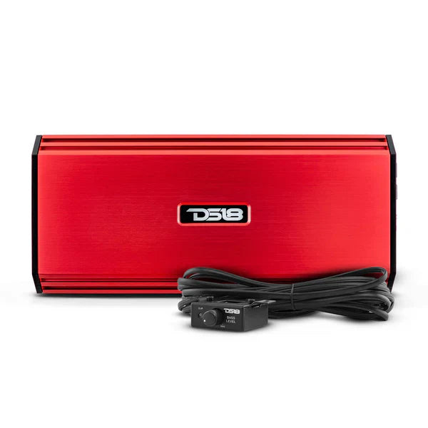 DS18 LSE-110A Bass Package 1 X SLC-MD10 In a Ported Box with S-1500.1/RD Amplifier and 4-GA Amp Kit 500 Watts