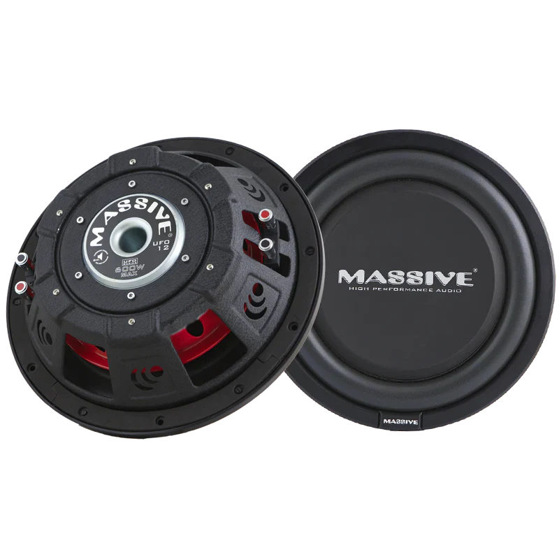 Massive Audio UFOv2 12" Shallow Mount Subwoofer