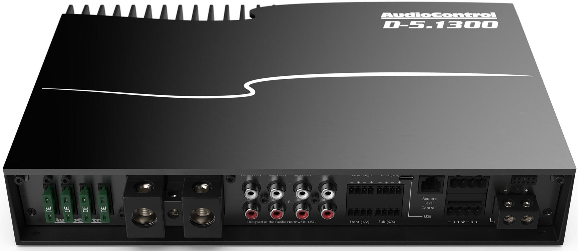 AudioControl D-5.1300 5-Channel Amplifier w/ Matrix DSP Technology