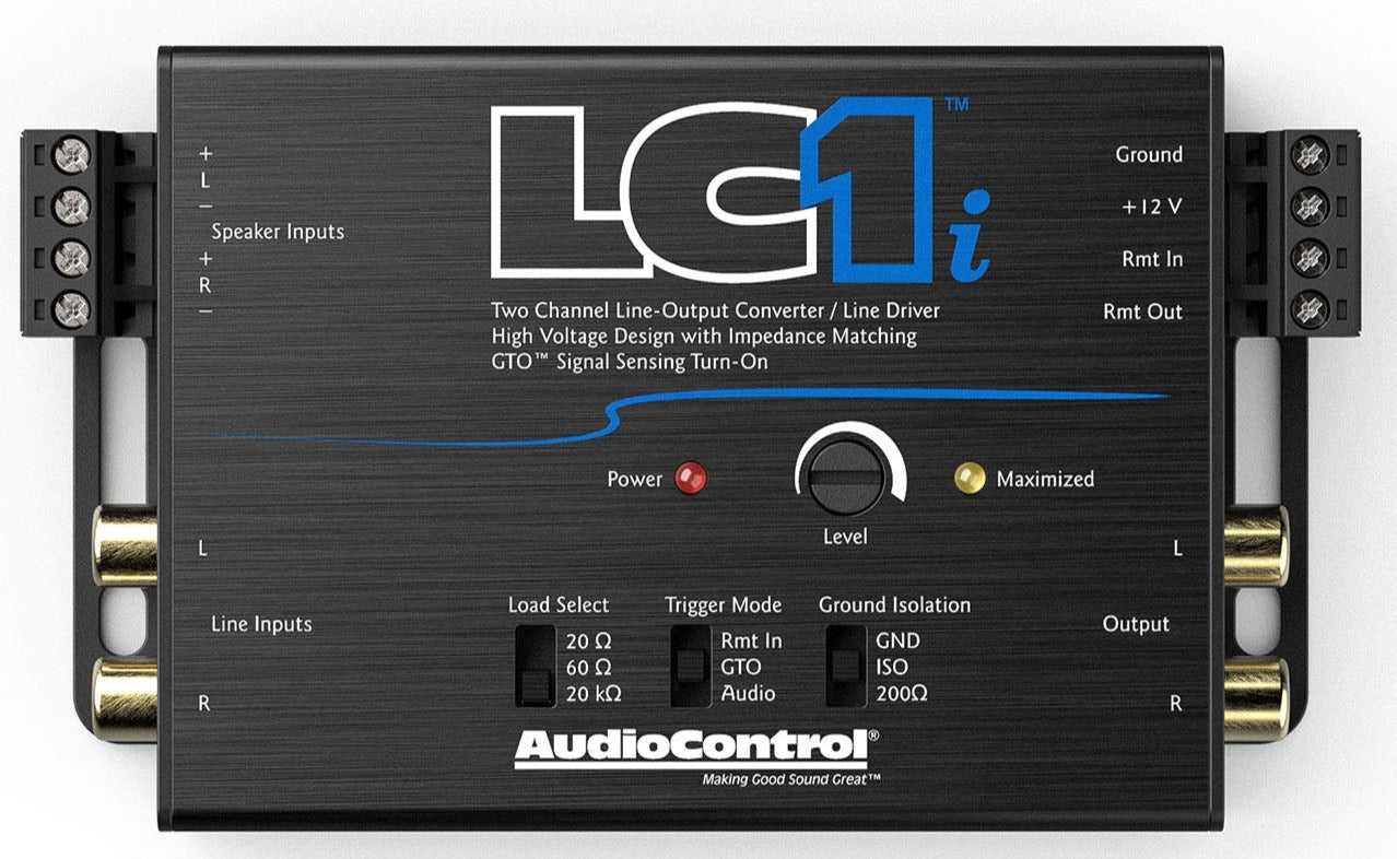 AudioControl LC1i 2-Channel Line Output Converter & Line Driver