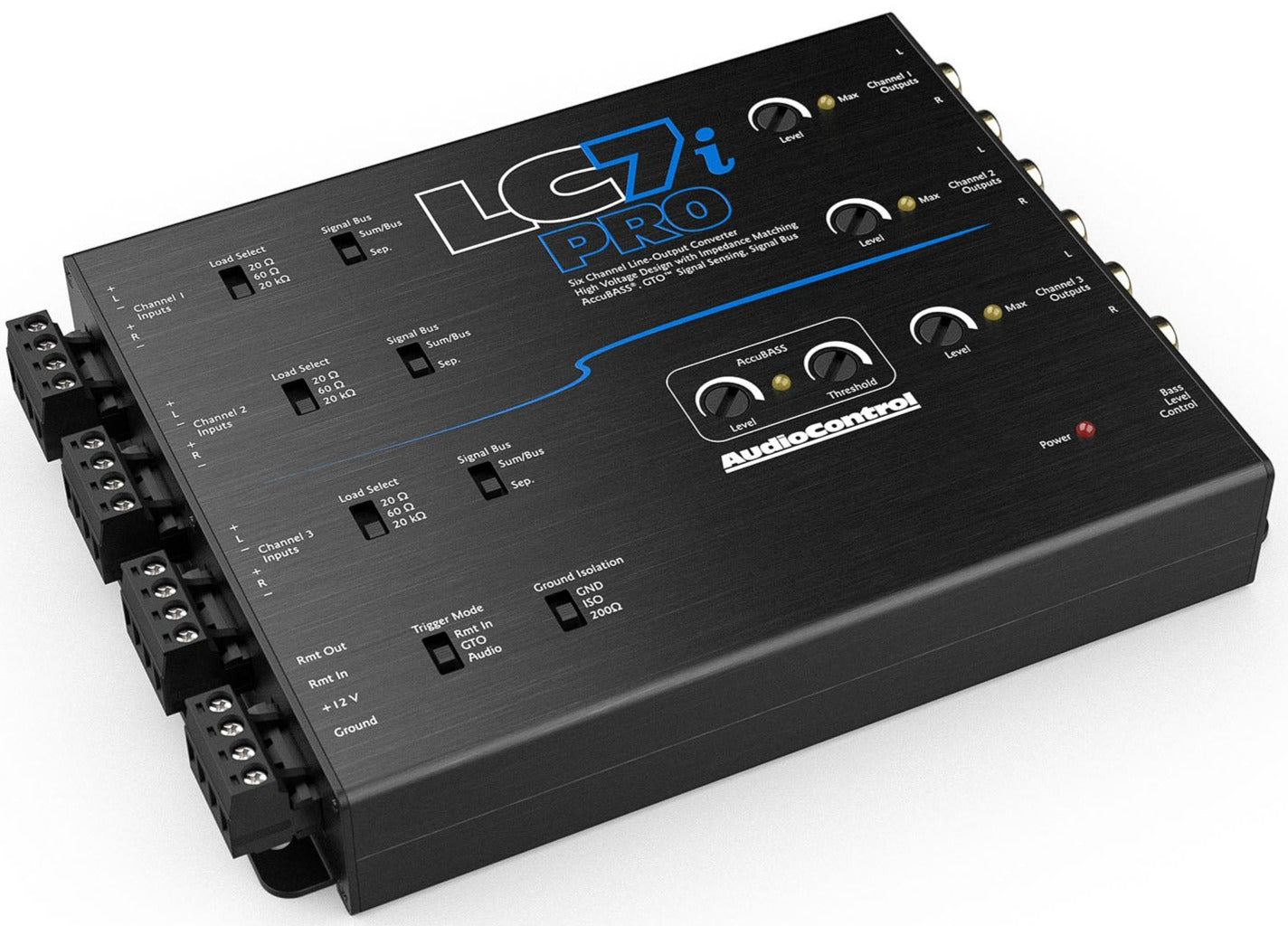 AudioControl LC7i-PRO 6-Channel Line Output Converter w/ AccuBass