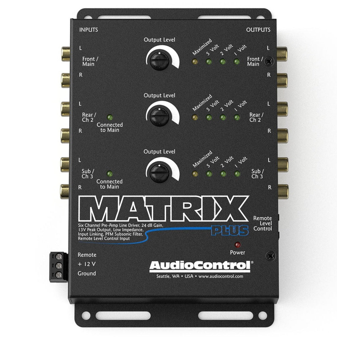 AudioControl Matrix Plus 6-Channel Line Driver