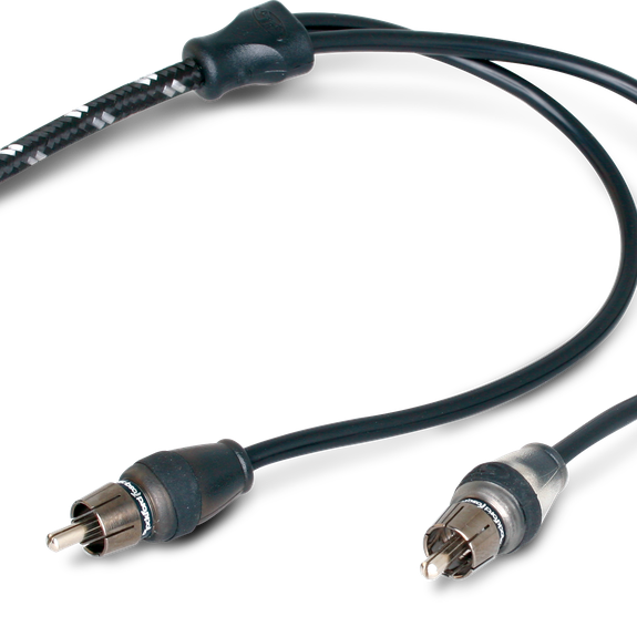 Rockford Fosgate Premium 2-Channel Dual Twist RCA Cables