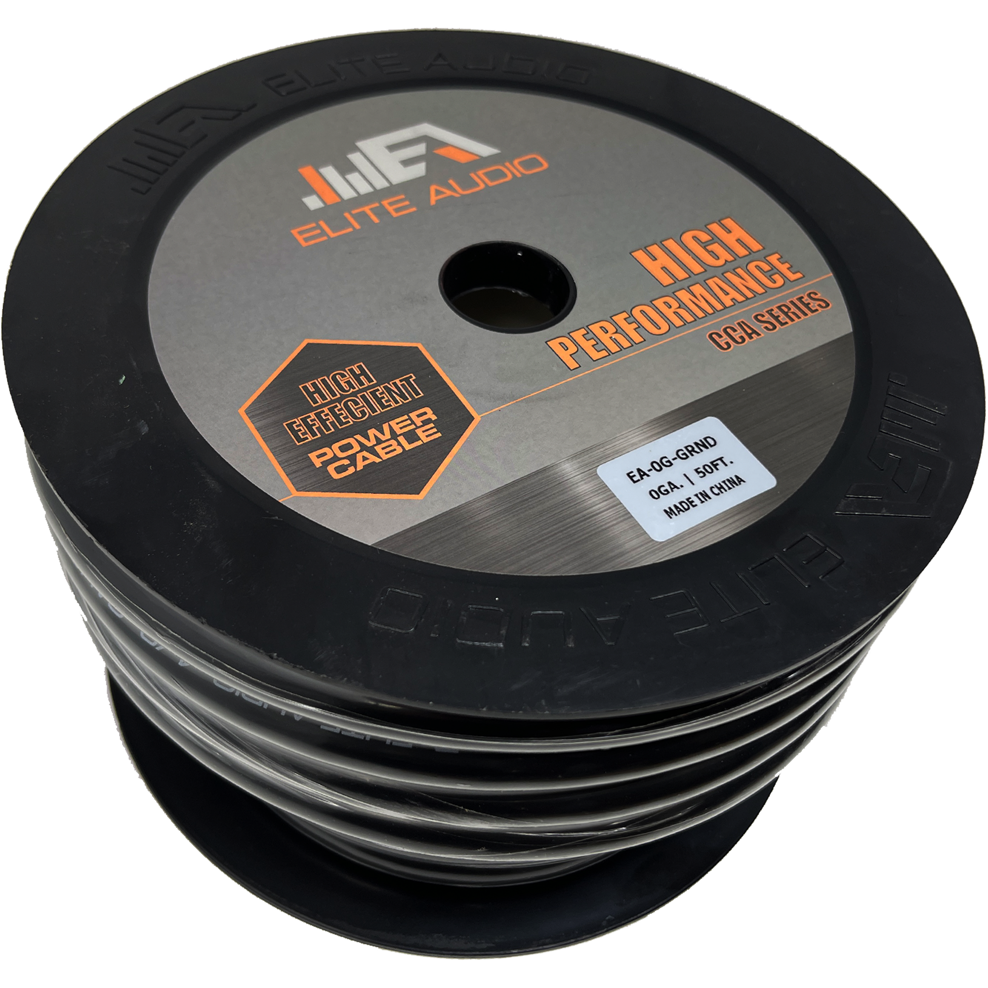 Elite Audio EA-0G-GRND 0GA CCA Ground Wire 50ft Roll